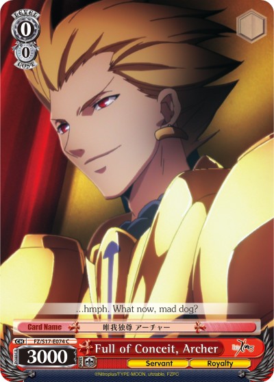 Full of Conceit, Archer - Image 1