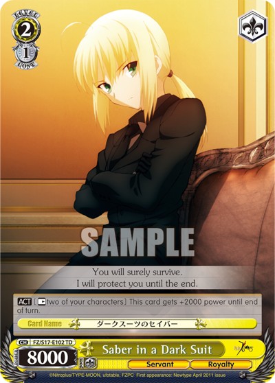 Saber in a Dark Suit - Image 1