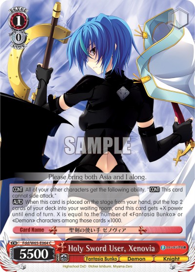 Holy Sword User, Xenovia - Image 1