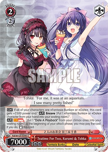 Teatime For Two, Kurumi & Tohka - Image 1