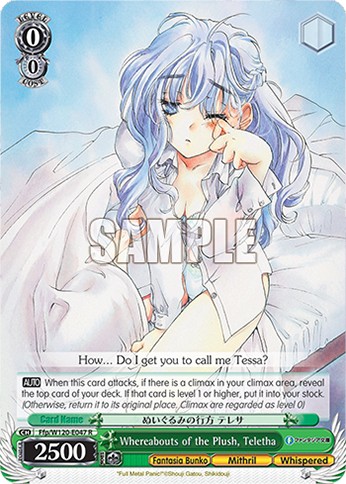 Whereabouts of the Plush, Teletha - Image 1