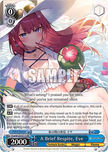 A Brief Respite, Eve - Image 1