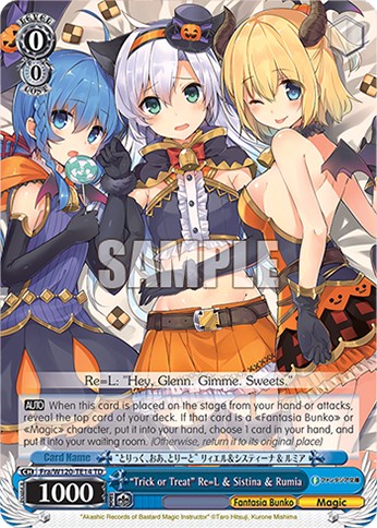 “Trick or Treat” Re=L & Sistina & Rumia - Image 1