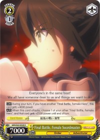 Final Battle, Female Swordmaster - Image 1