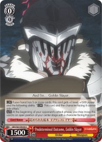 Predetermined Outcome, Goblin Slayer - Image 1