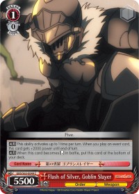 Flash of Silver, Goblin Slayer - Image 1