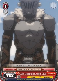 Quiet Consideration, Goblin Slayer - Image 1