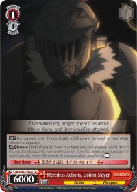 Merciless Actions, Goblin Slayer - Image 1