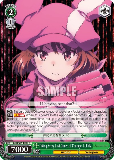 Taking Every Last Ounce of Courage, LLENN - Image 1