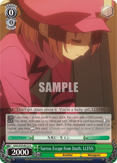 Narrow Escape from Death, LLENN - Image 1