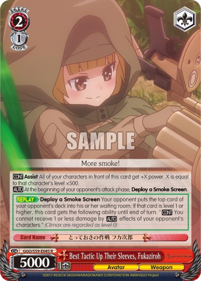 Best Tactic Up Their Sleeves, Fukaziroh - Image 1