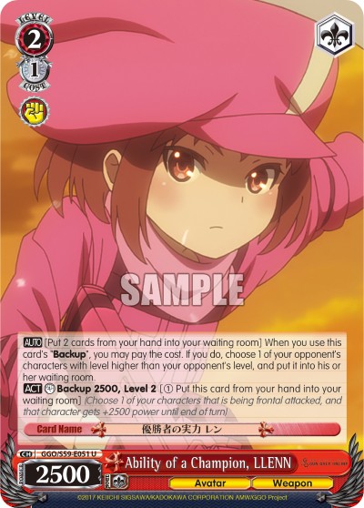 Ability of a Champion, LLENN - Image 1