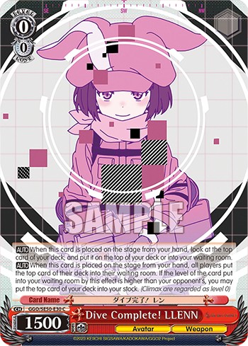 Dive Complete! LLENN - Image 1