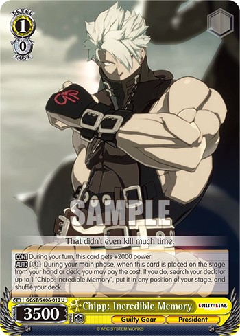 Chipp: Incredible Memory - Image 1