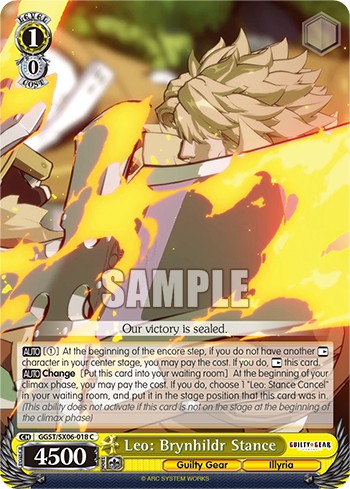Leo: Brynhildr Stance - Image 1