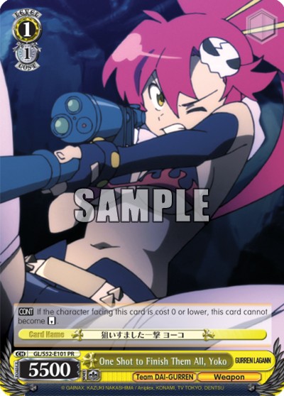 One Shot to Finish Them All, Yoko - Image 1