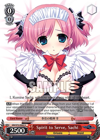 Spirit to Serve, Sachi - Image 1