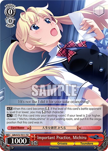 Important Practice, Michiru - Image 1