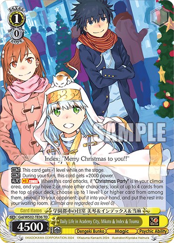Daily Life in Academy City, Mikoto & Index & Touma - Image 1