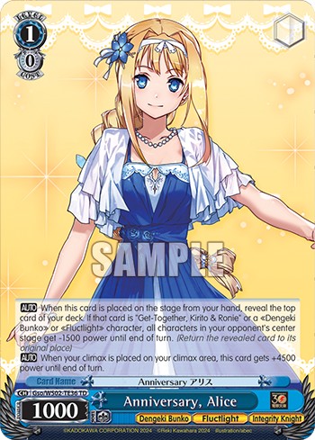 Anniversary, Alice - Image 1