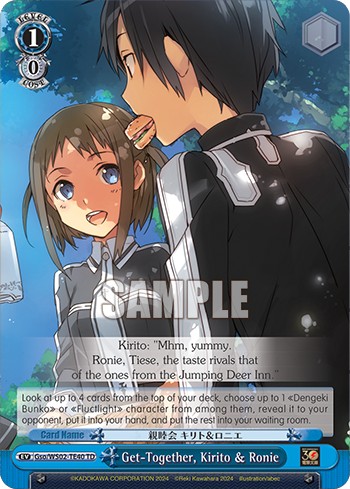 Get-Together, Kirito & Ronie - Image 1