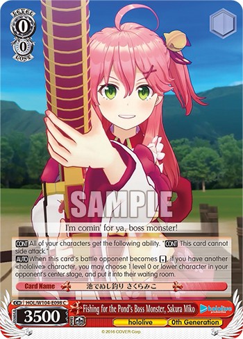 Fishing for the Pond’s Boss Monster, Sakura Miko - Image 1