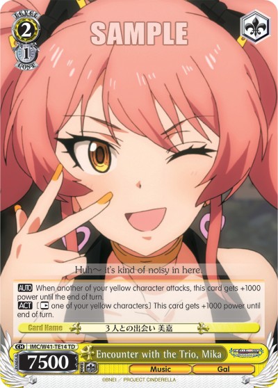 Encounter with the Trio, Mika - Image 1