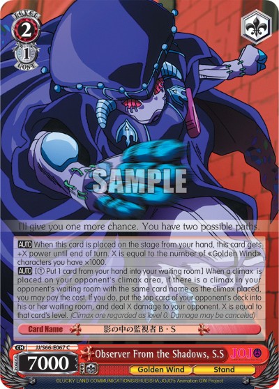 Observer From the Shadows, S.S - Image 1