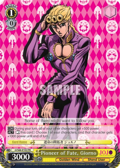 Pioneer of Fate, Giorno - Image 1
