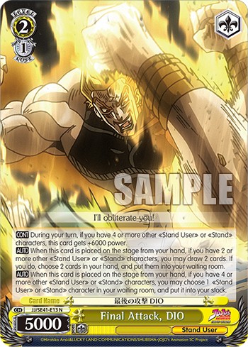Final Attack, DIO - Image 1