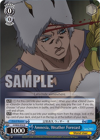 Amnesia, Weather Forecast - Image 1