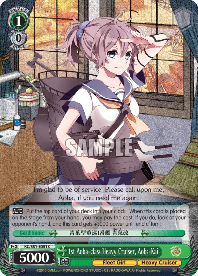 1st Aoba-class Heavy Cruiser, Aoba-Kai - Image 1