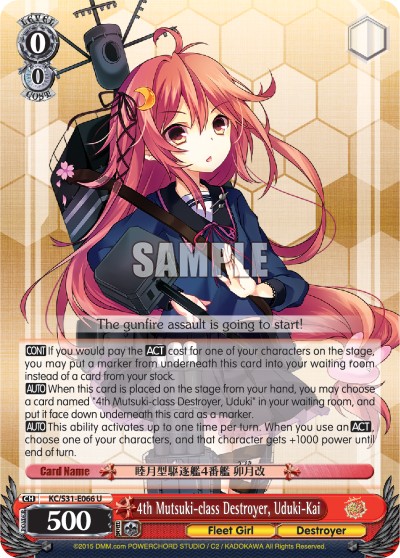 4th Mutsuki-class Destroyer, Uduki-Kai - Image 1