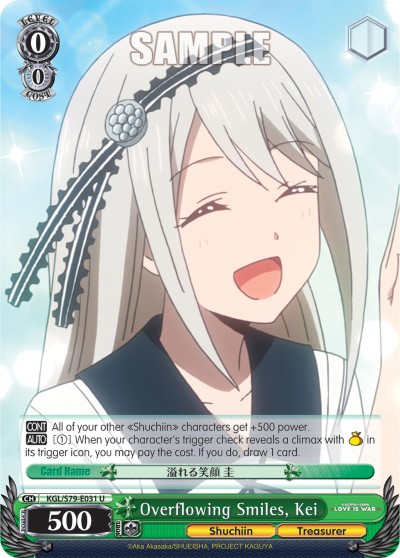 Overflowing Smiles, Kei - Image 1