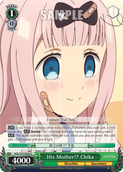 His Mother!? Chika - Image 1