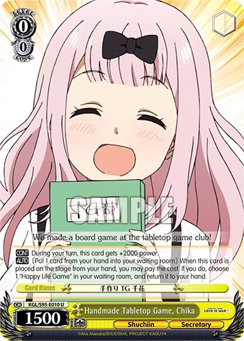 Handmade Tabletop Game, Chika - Image 1