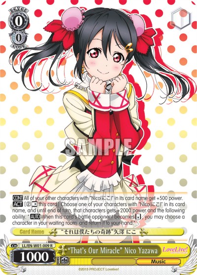 "That's Our Miracle" Nico Yazawa - Image 1