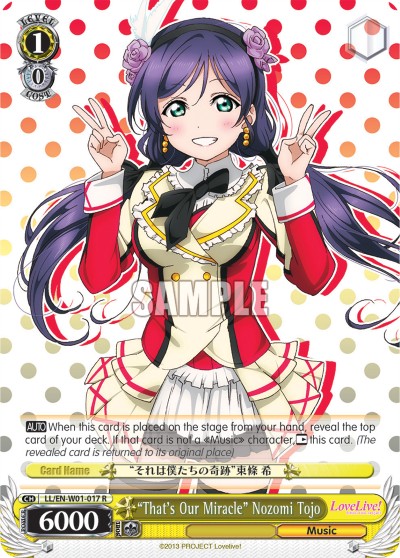 "That's Our Miracle" Nozomi Tojo - Image 1
