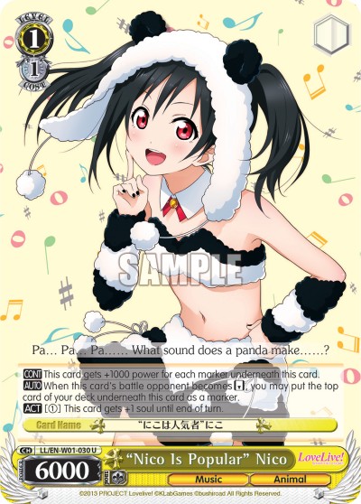 "Nico Is Popular" Nico - Image 1