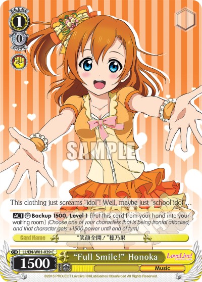 "Full Smile!" Honoka - Image 1