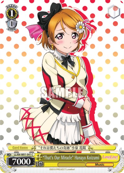 "That's Our Miracle" Hanayo Koizumi - Image 1