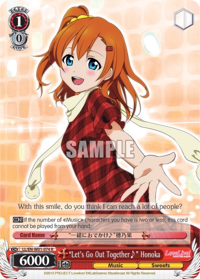 "Let's Go Out Together♪" Honoka - Image 1