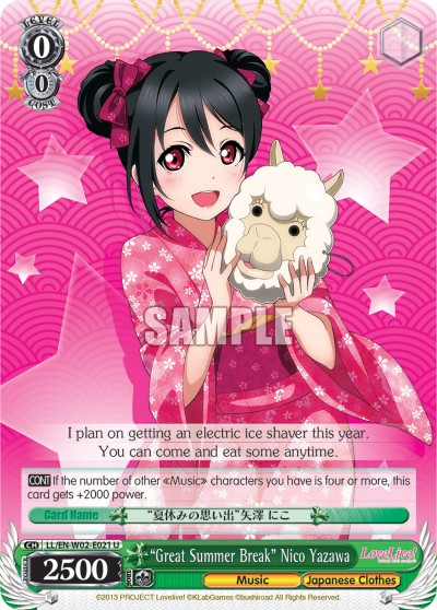 “Great Summer Break” Nico Yazawa - Image 1