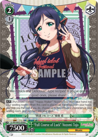 “Full Course of Luck” Nozomi Tojo - Image 1