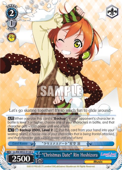 “Christmas Date” Rin Hoshizora - Image 1