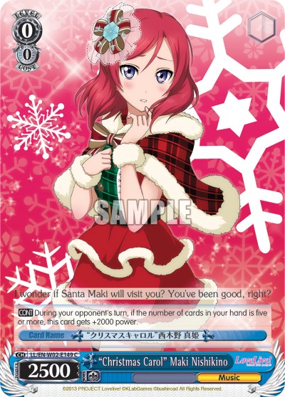“Christmas Carol” Maki Nishikino - Image 1