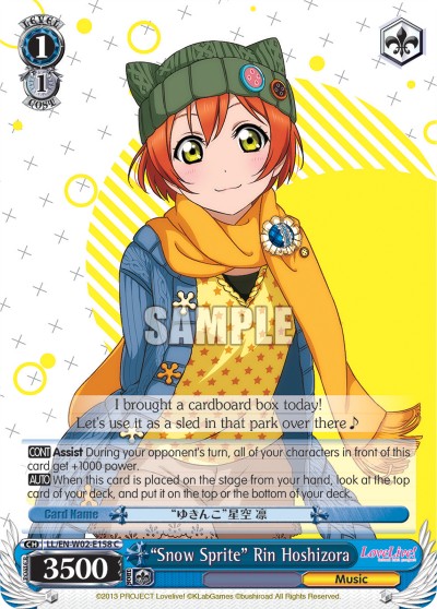 “Snow Sprite” Rin Hoshizora - Image 1