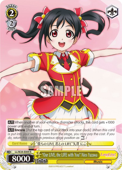 "Our LIVE, the LIFE with You" Nico Yazawa - Image 1