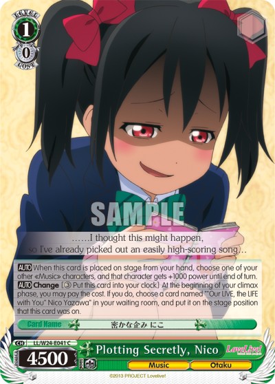 Plotting Secretly, Nico - Image 1