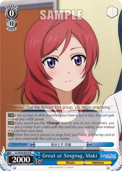 Great at Singing, Maki - Image 1